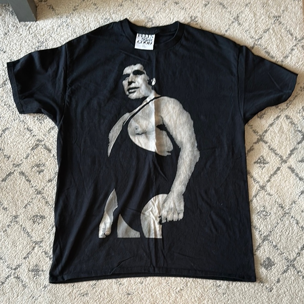 Andre the Giant Black T-Shirt, L